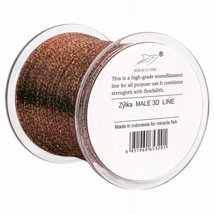 ŻYŁKA WĘDKARSKA MALE 3D Camo 600m 0,25mm na feeder spławik