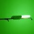 2x ŚWIETLIK ELEKTRONICZNY LED NA SZCZYTÓWKĘ FEEDER + BATERIA ZIELONY