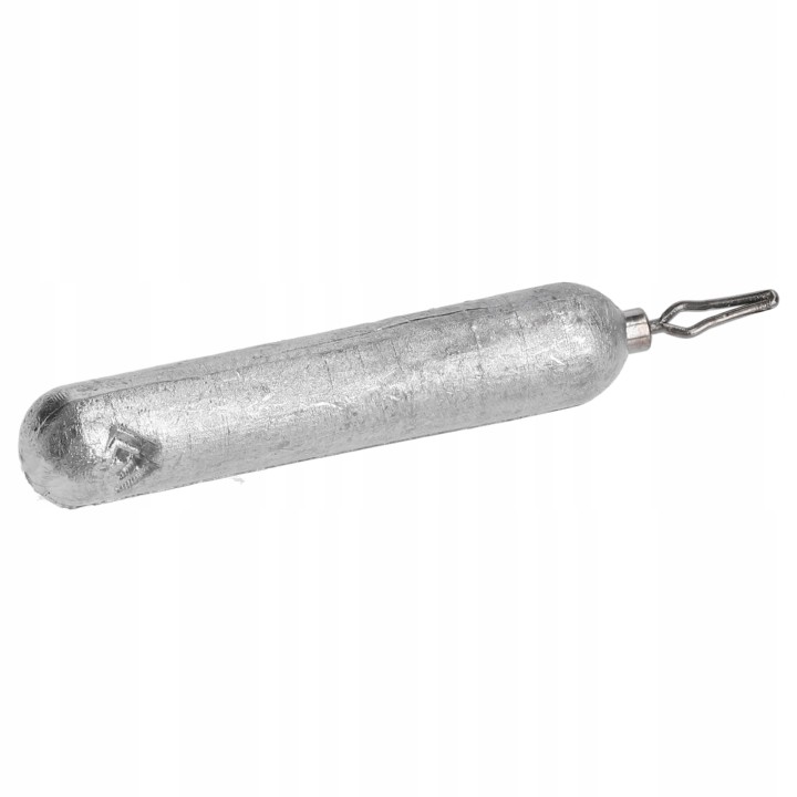 4x CIĘŻAREK CYLINDRYCZNY SPINNINGOWY ZACISKOWY DROP SHOT 7G