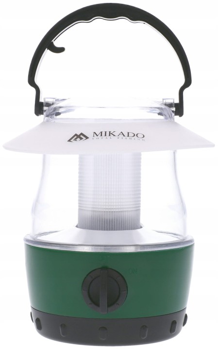 LAMPKA BIWAKOWA MIKADO DUŻA ZIELONA LED