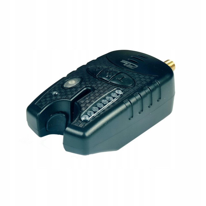 WĘDKARSKI SYGNALIZATOR BRAŃ FL JY-36 LINIA LED CZERWONY + BATERIA