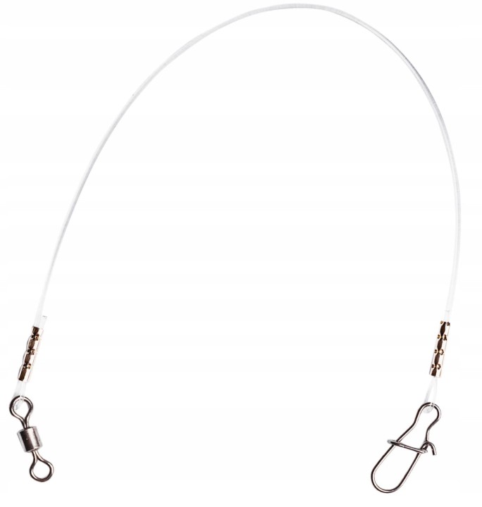 2x PRZYPON FLUOROCARBON 35CM/15KG DWIE SZTUKI
