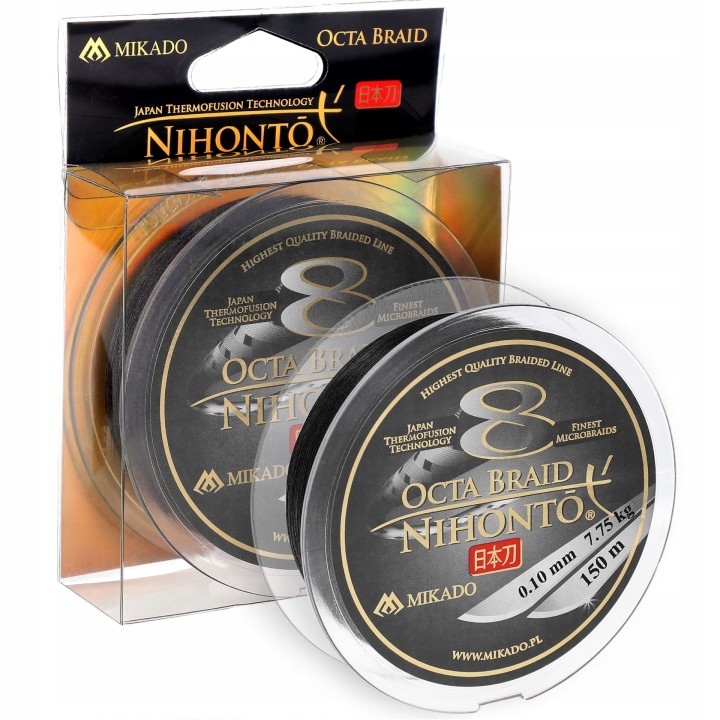 PLECIONKA MIKADO NIHONTO OCTA BRAID x8 0,10 mm x 150 m